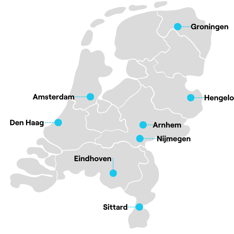 netherlands clinics map