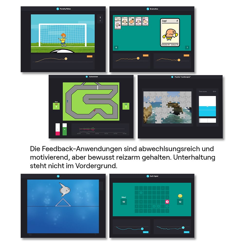 neurocare SAM_Minispiele