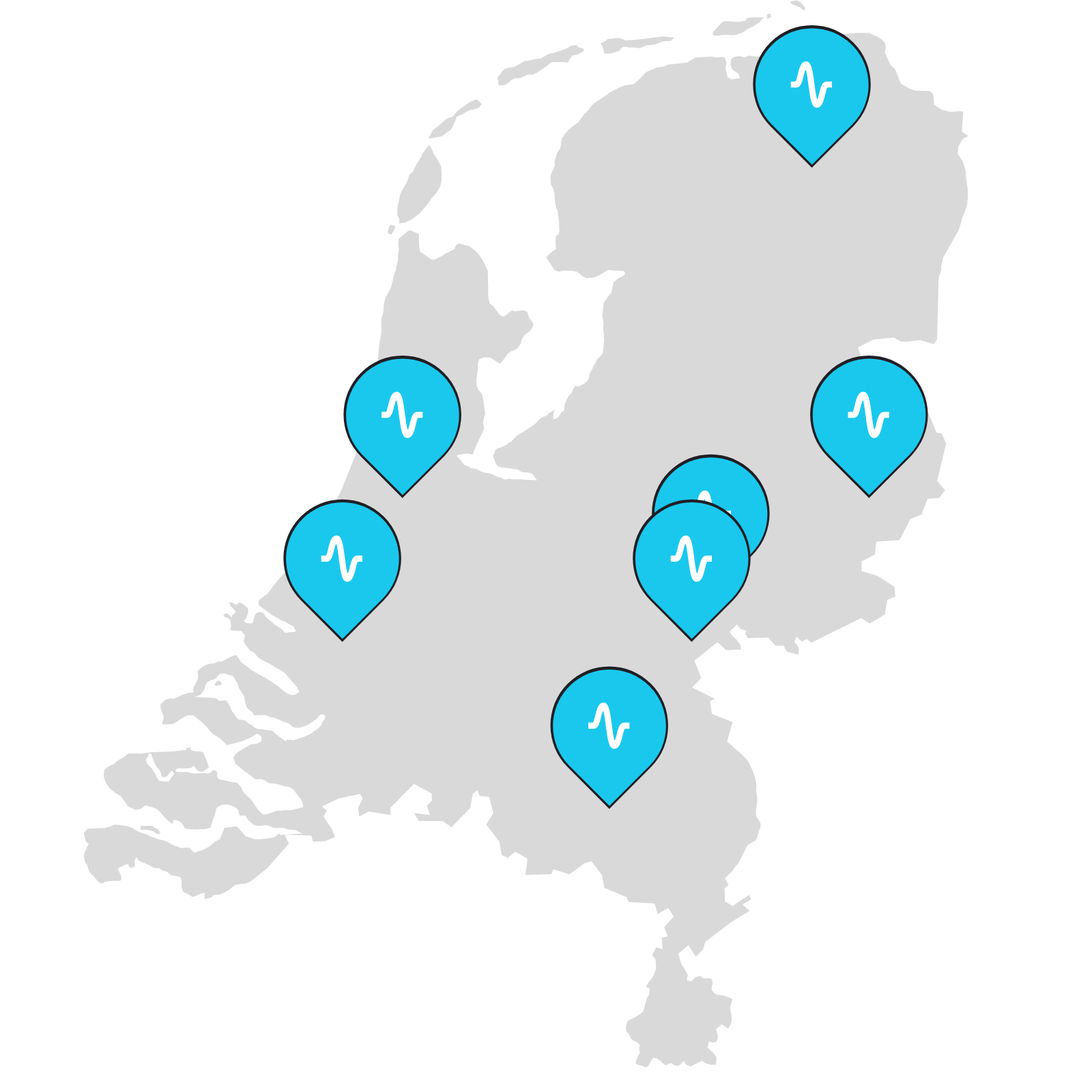 neurocare-netherlands-map