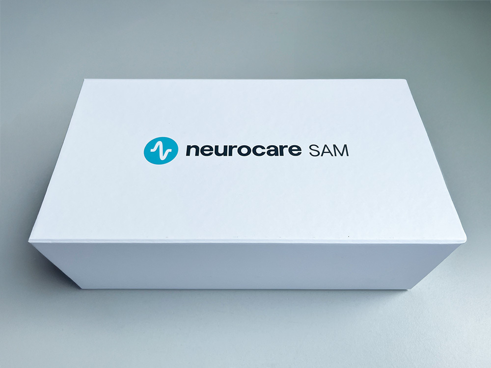 neurocare SAM-Umverpackung geschlossen